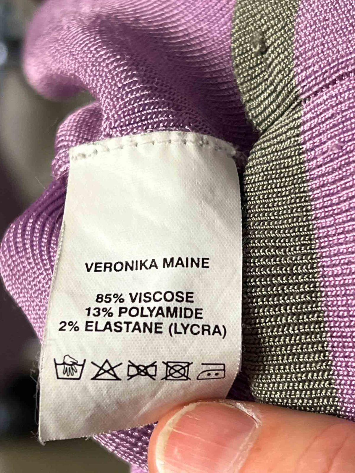 Size S | Y2K Veronika Maine Purple Cardi