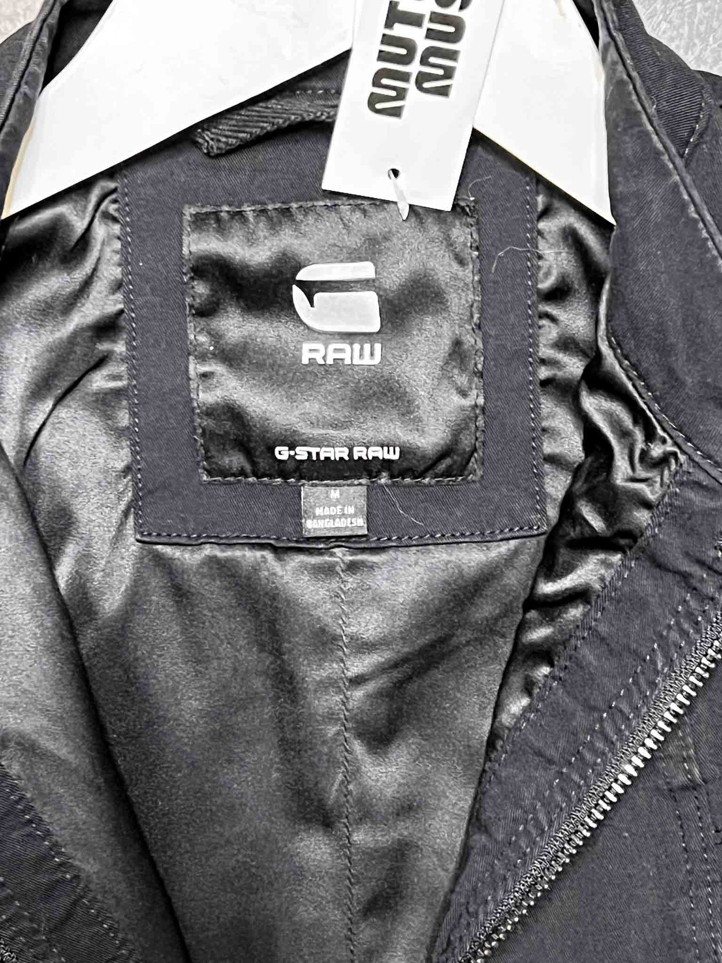 Size M | G-Star Raw Black Fitted Jacket