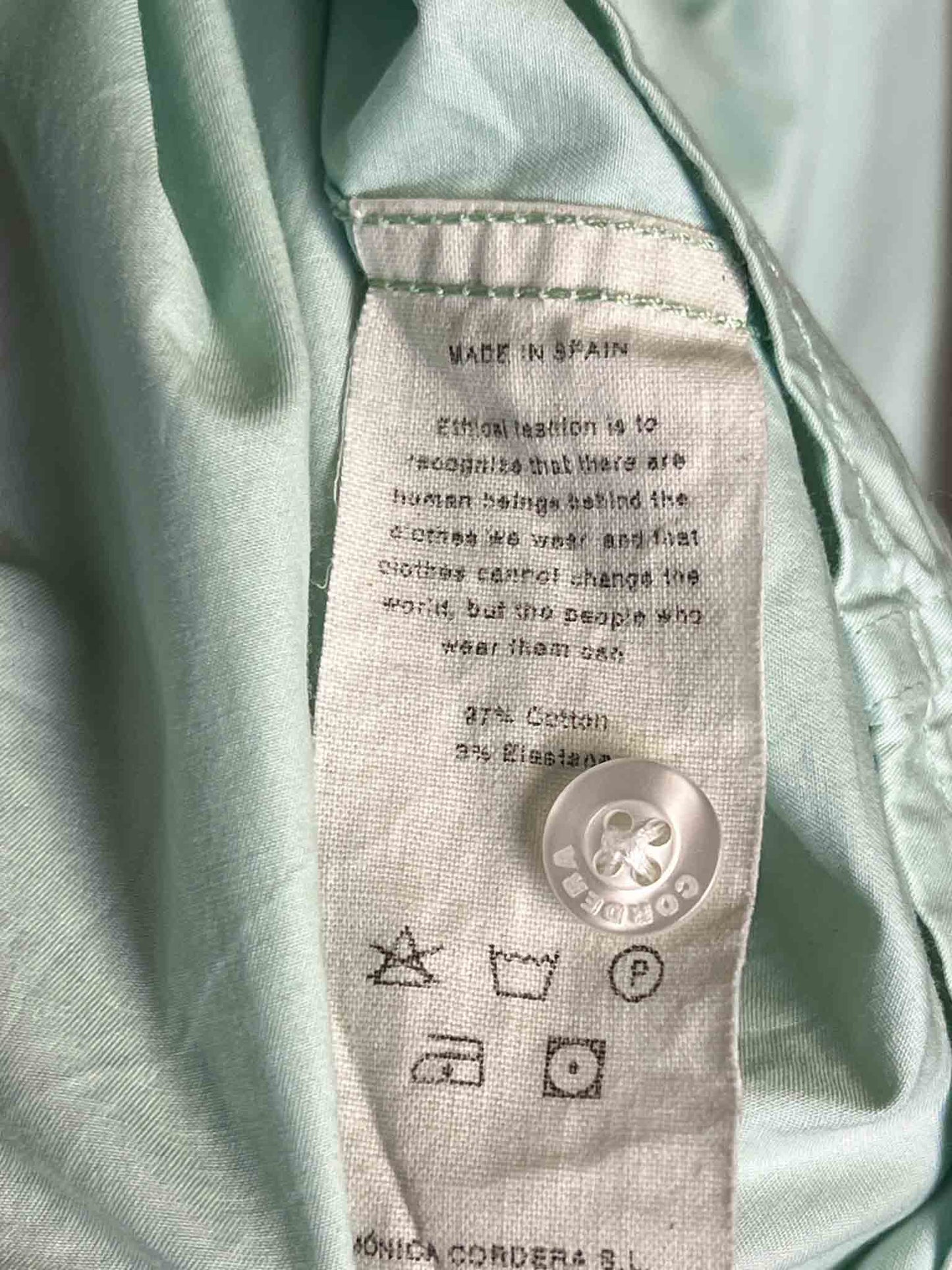 Size L | L.L Bean Green Cotton/Cashmere Longline Knitted Jumper