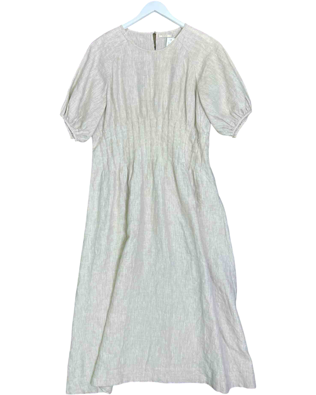 Size 12 |  Marle Linen A-line Maxi Dress
