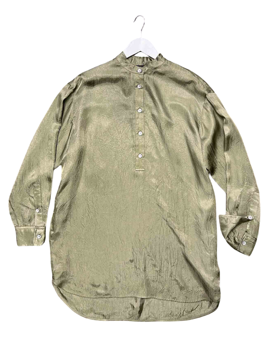 Size 1 (S) | Lee Mathews Moss Green Oversized Shirt
