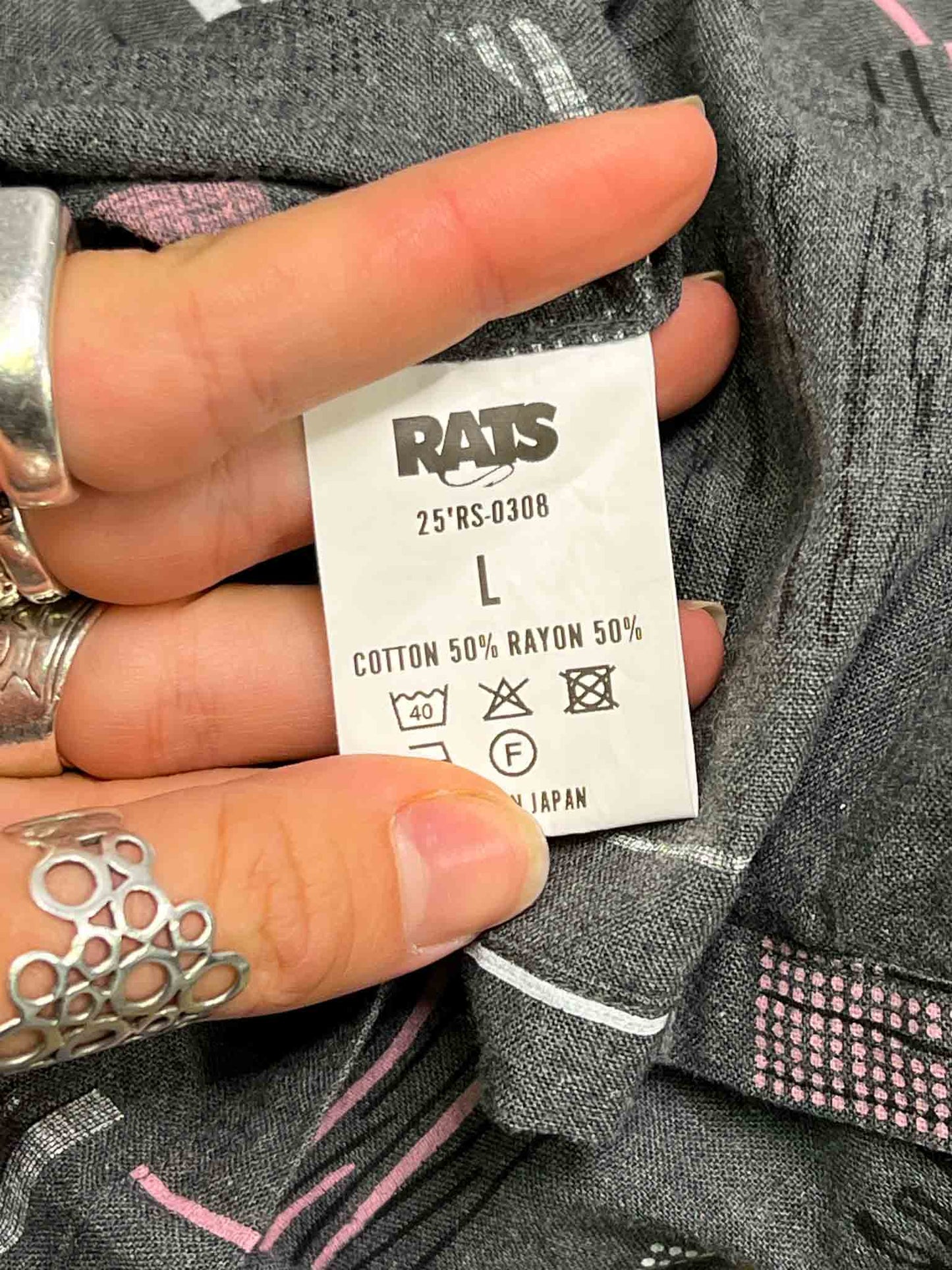 Size L | RATS "Atomic" C/R Shirt NWT