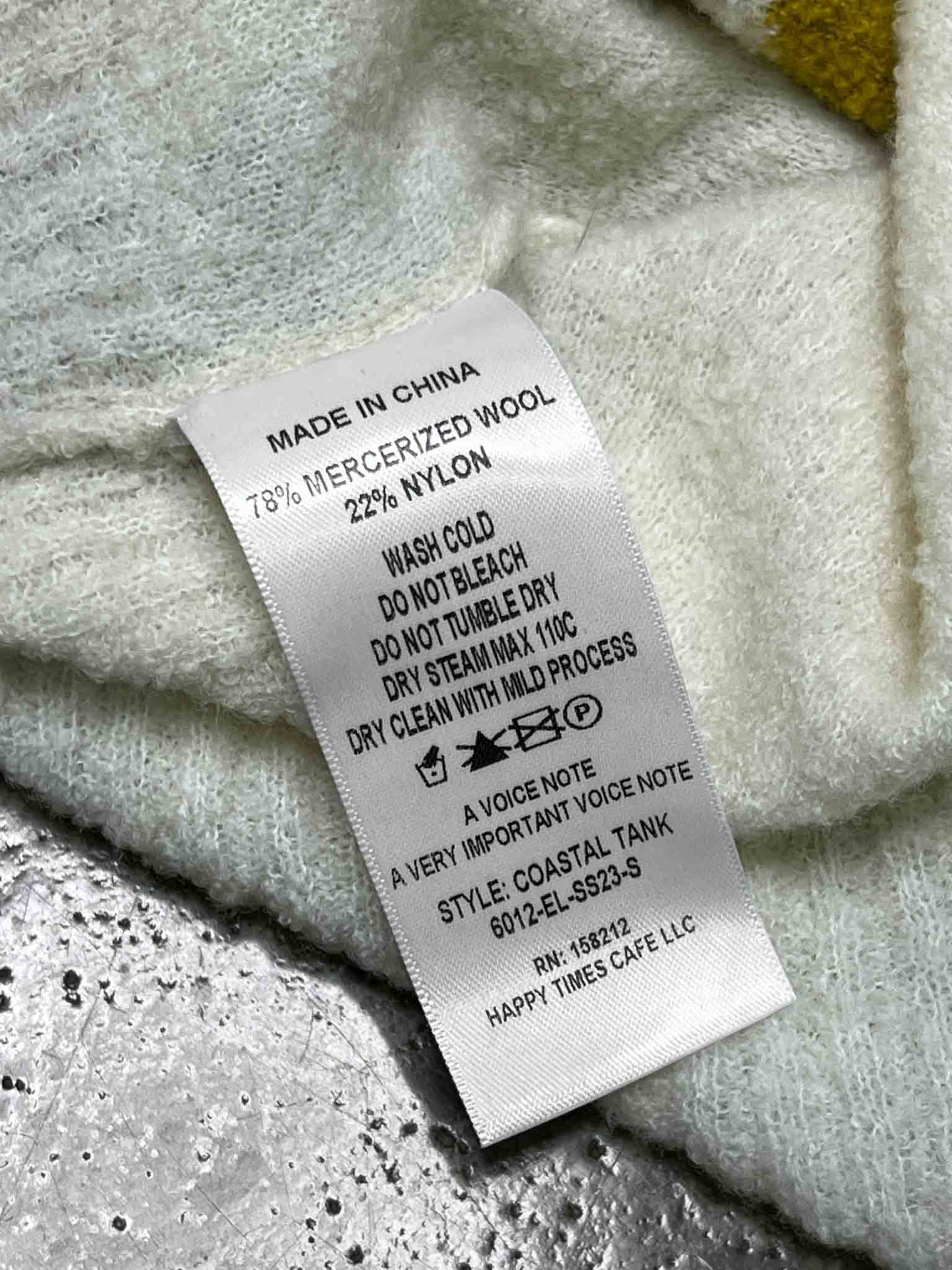 Size XL | Eckhaus Latta Coastal Vest