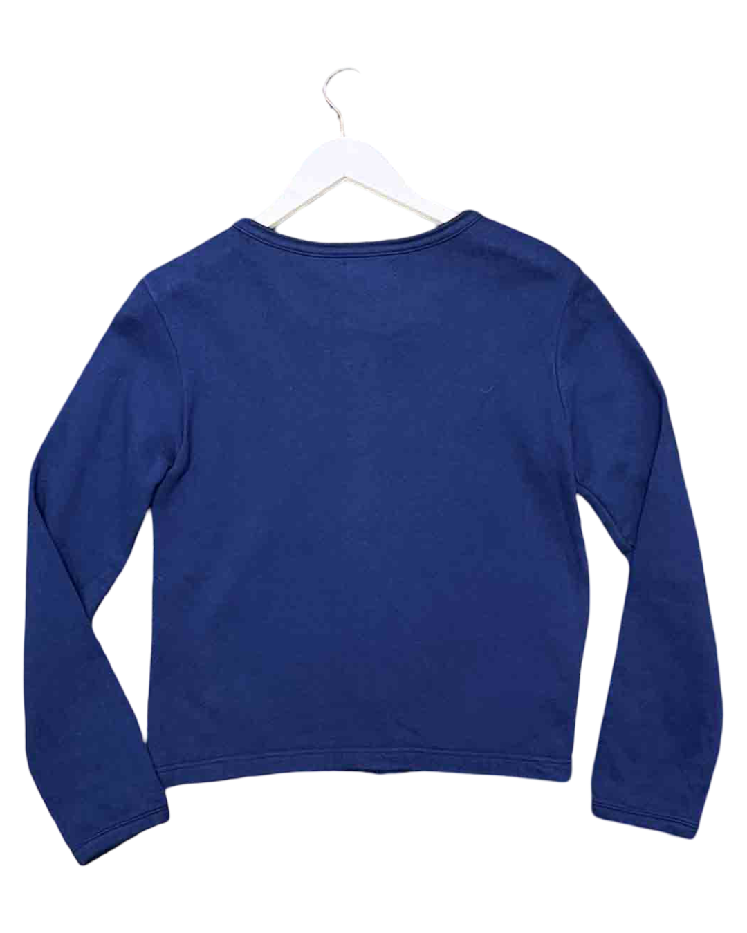 Size S | Beams Boy Blue Cotton Button-Up Top