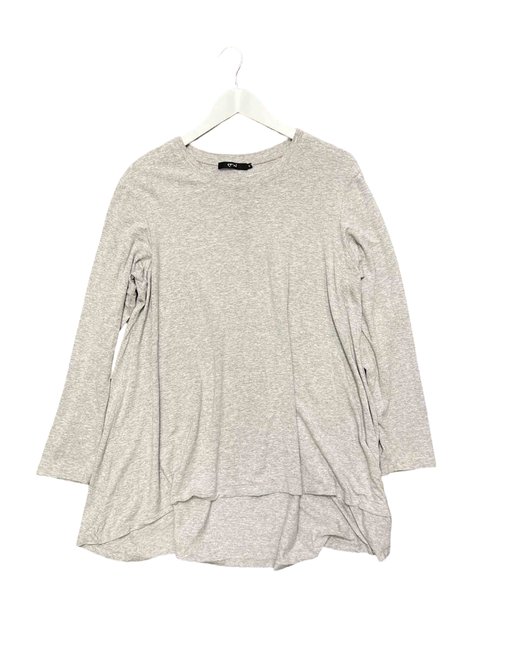 Size 18 | Etal Grey Jersey Long Sleeve Top