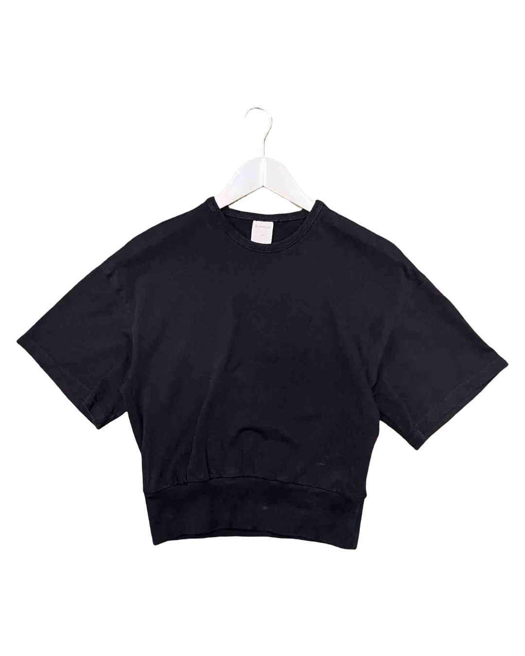 Size M | Kowtow Black Cotton Top