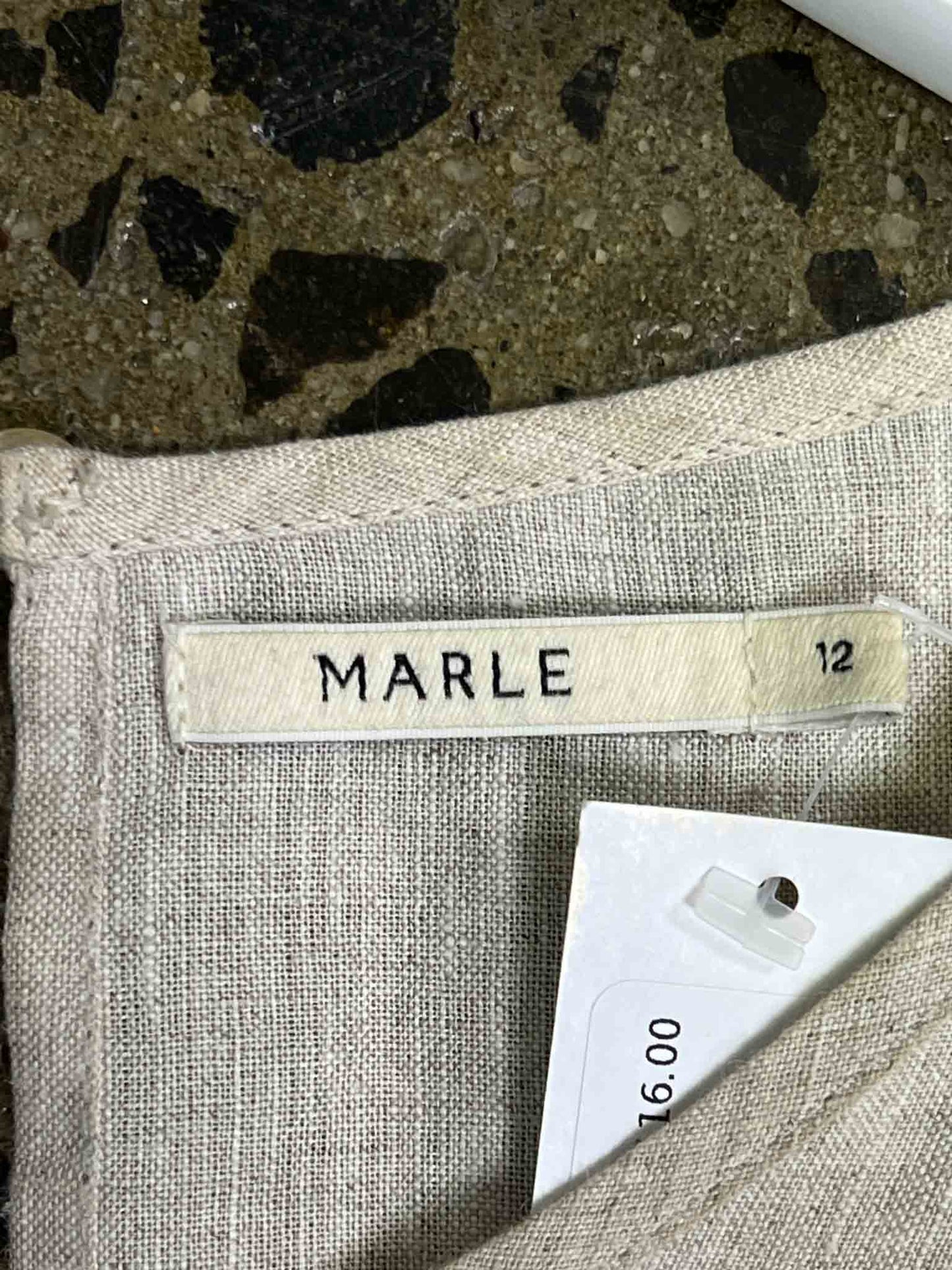 Size 12 |  Marle Linen A-line Maxi Dress