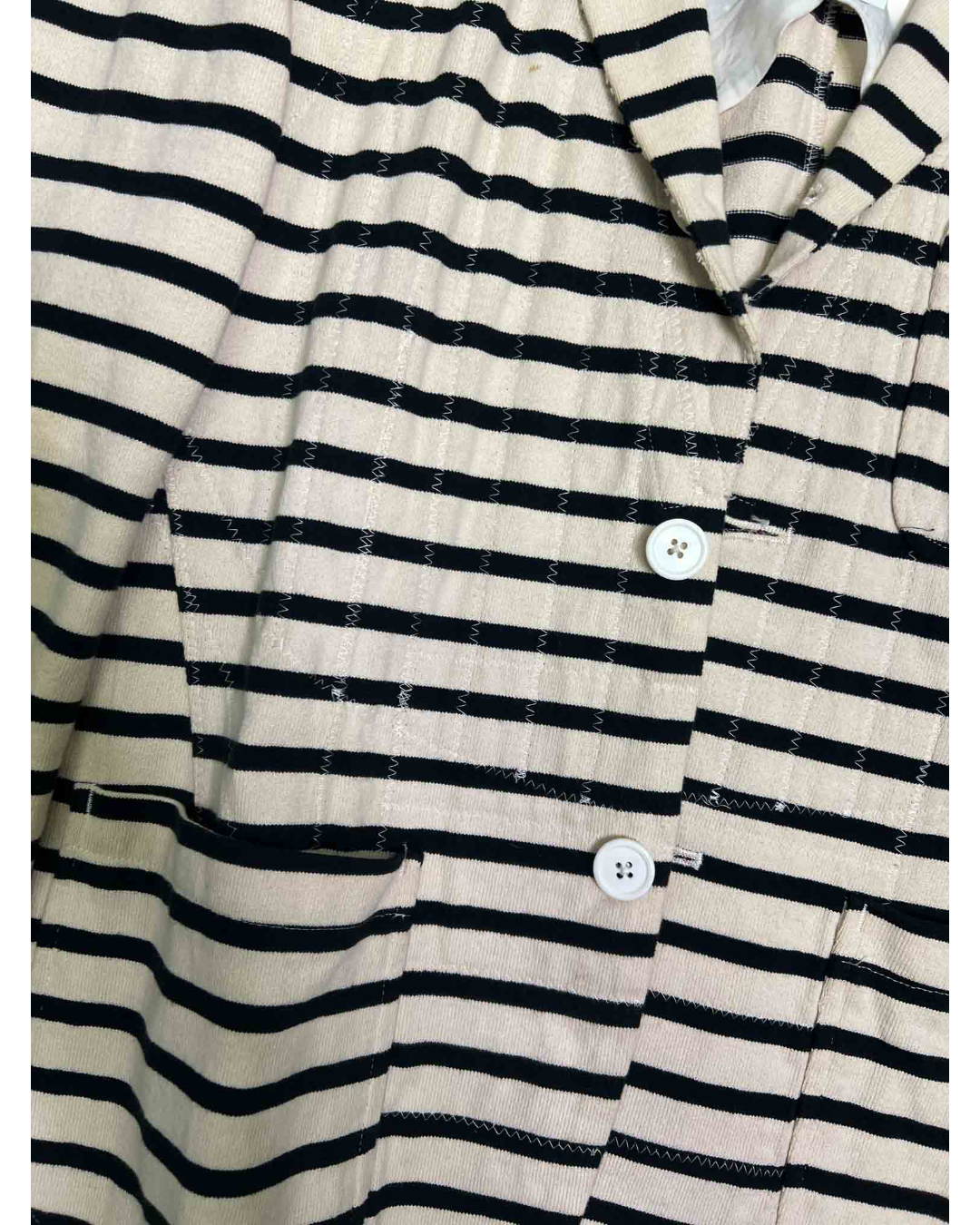 Size S | Junya Watanabe X Comme Des Garçons Striped AW2010 Blazer