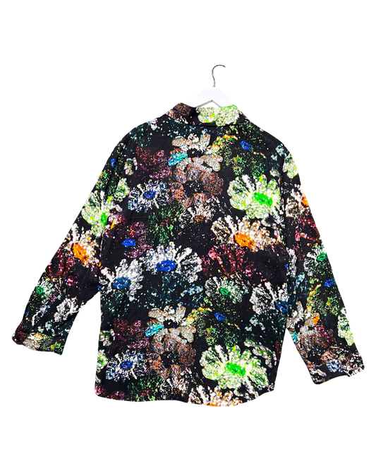 Size XL | Stine Goya Glitter Bloom Sofia Shirt