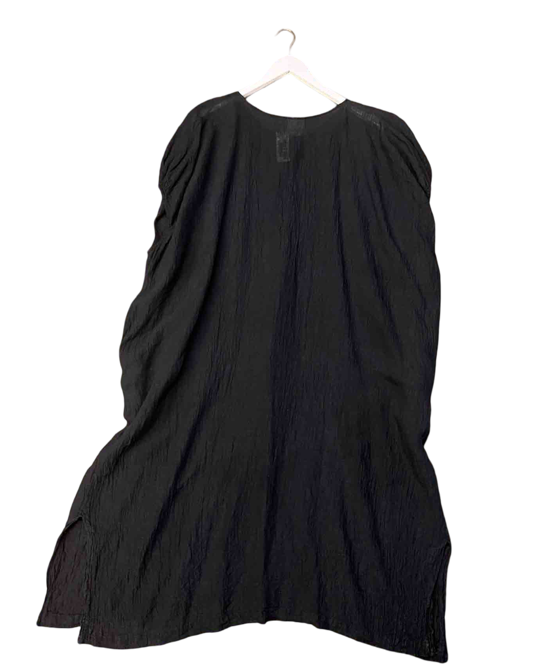 Size XS/S | Manteau Noir Linen Smock Dress