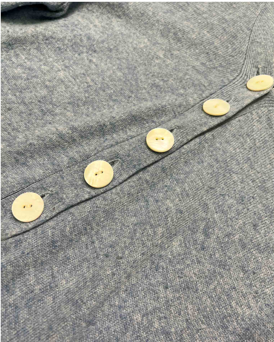 Size S | bùl Ash Blue Knitted Top