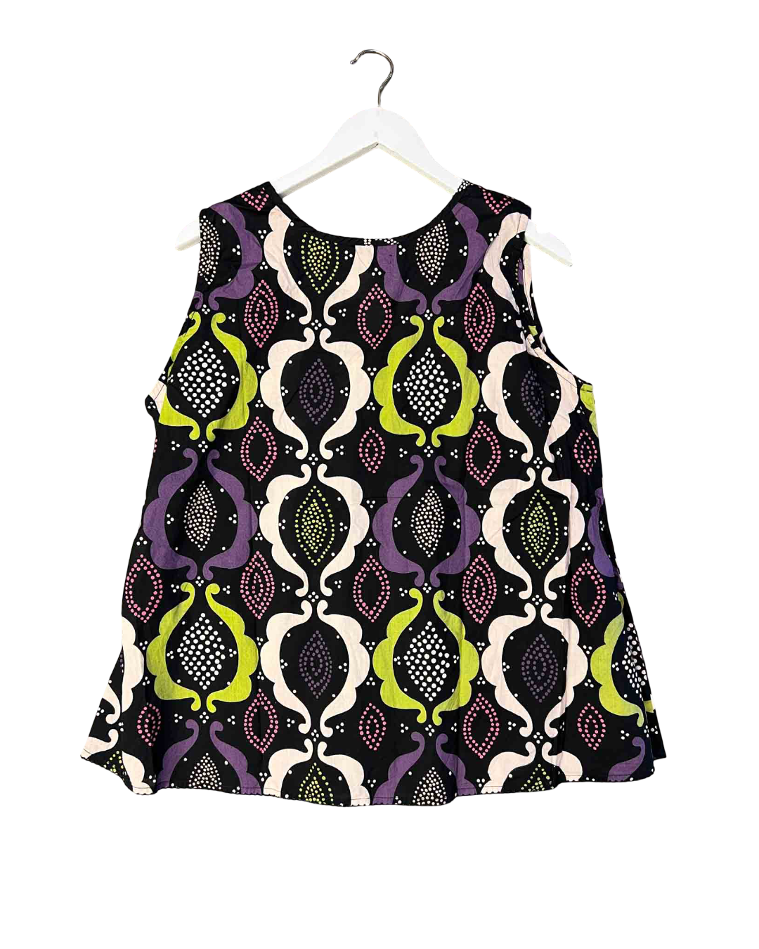 Size XL | Gudrun Sjõdén Black Printed Top