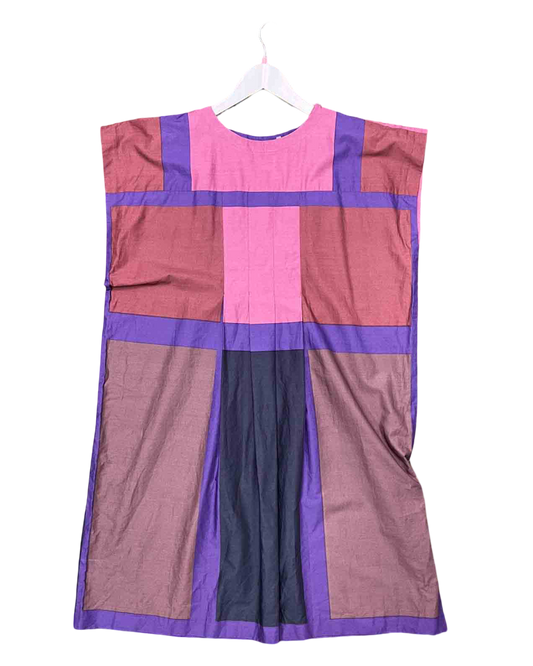 Size S | Marimekko Purple Cotton Dress
