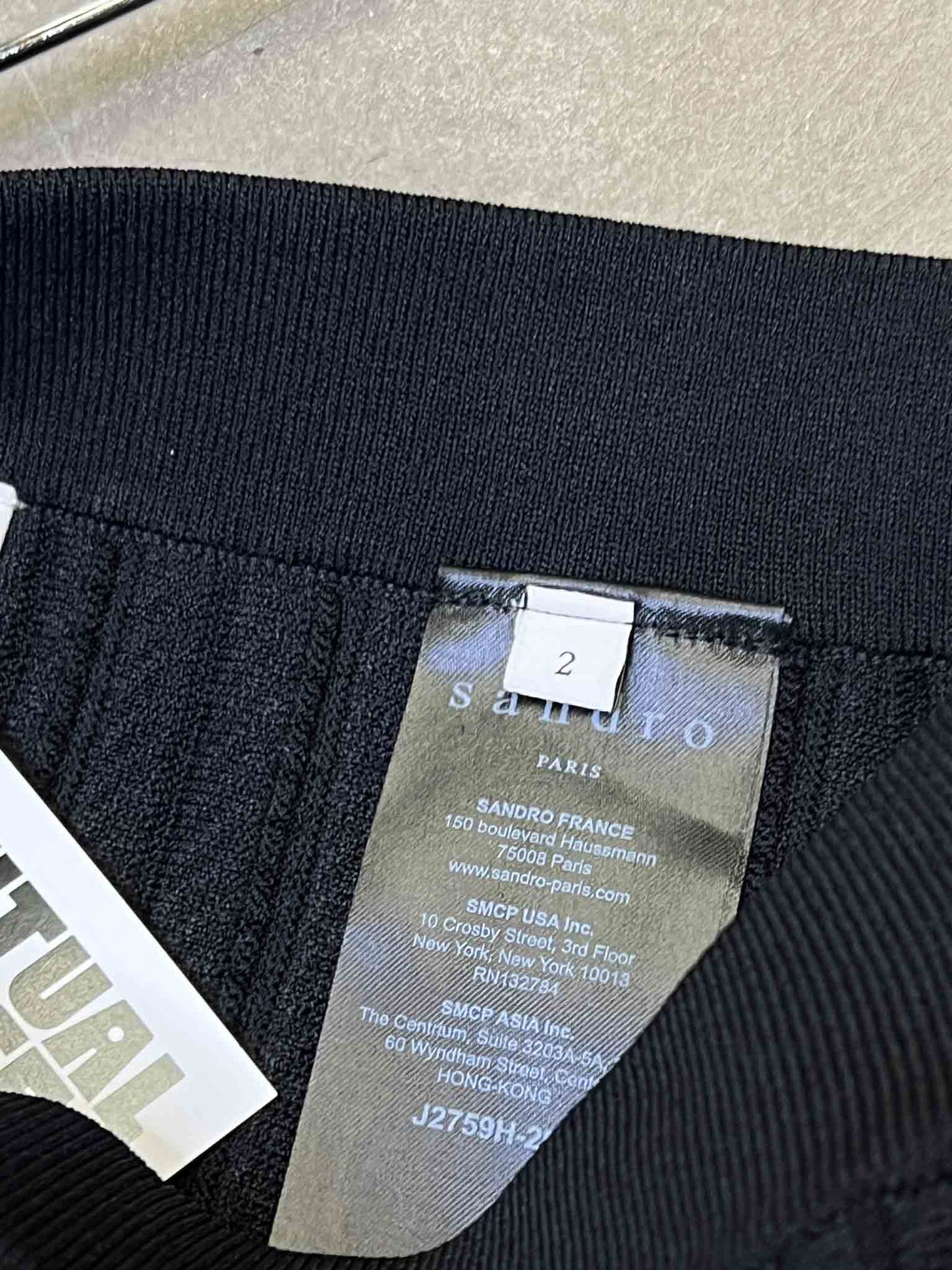 Size 2 (M) | Sandro Textured Geometric Midi Skirt