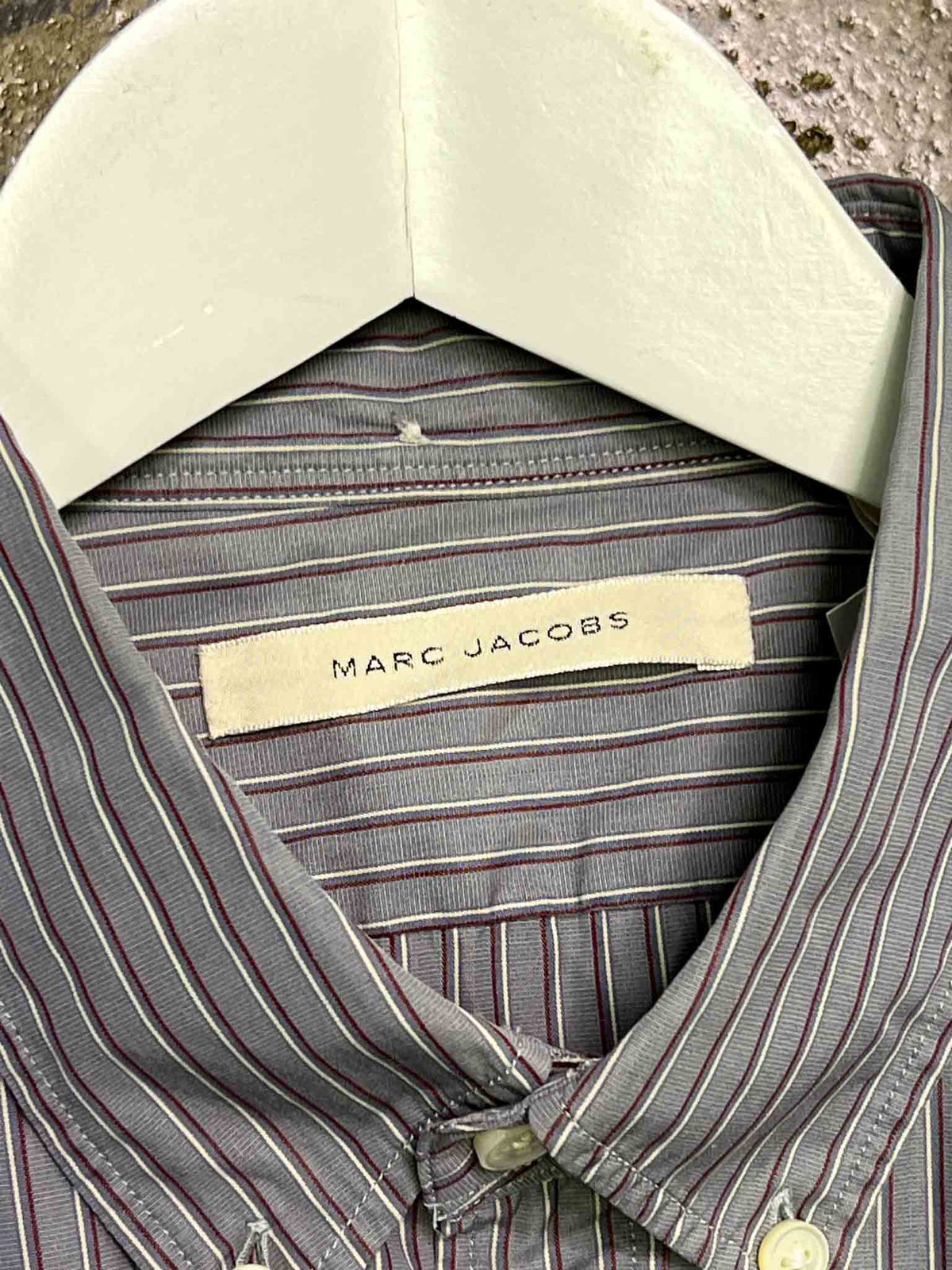 Size XL | Marc Jacobs Pinstripe Shirt