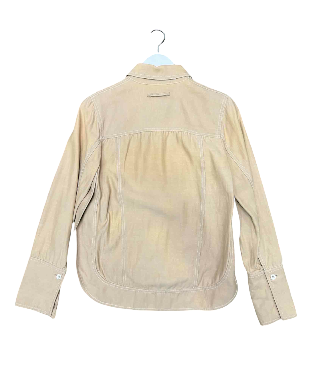 Size 1 (8) | Lee Mathews Beige Button Shirt