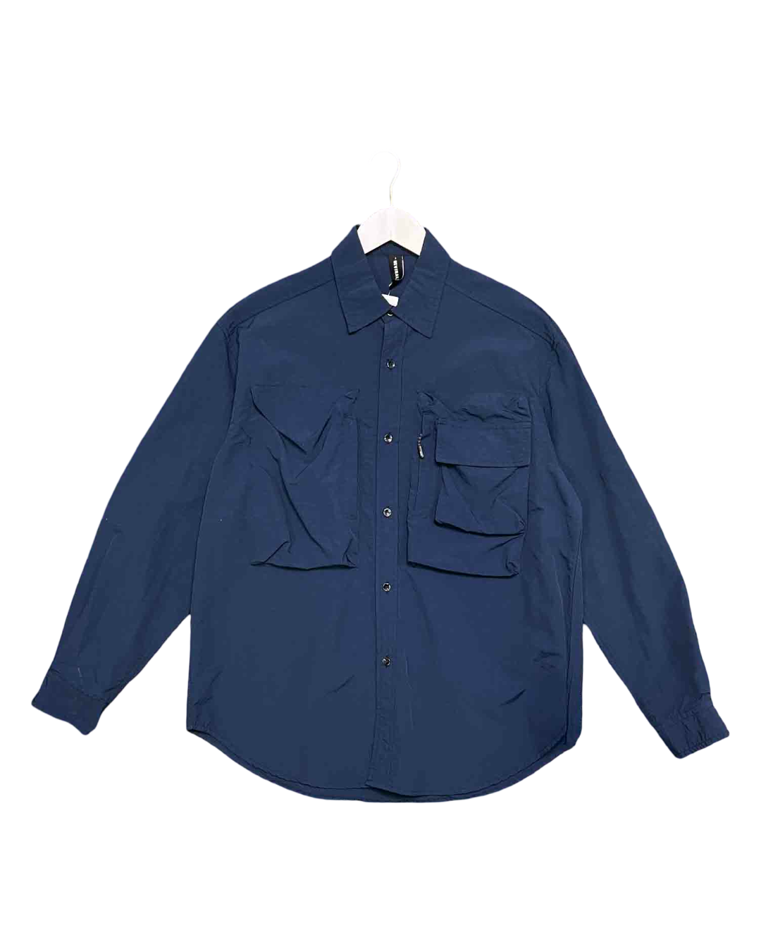 Size L | Neviraler Navy Nylon Technical Shirt