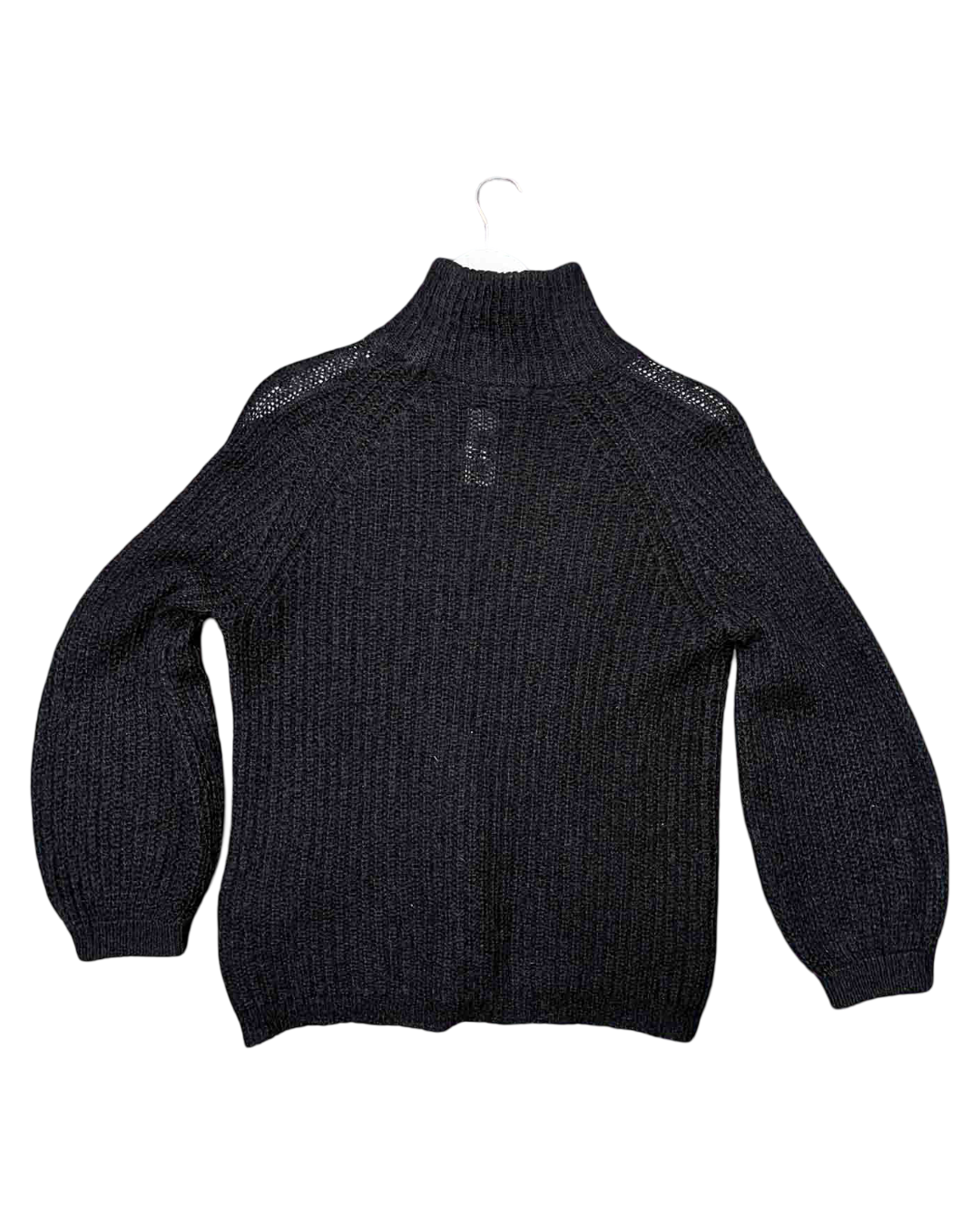 Size XS | COS Black Mohair Blend Knitted Jumper