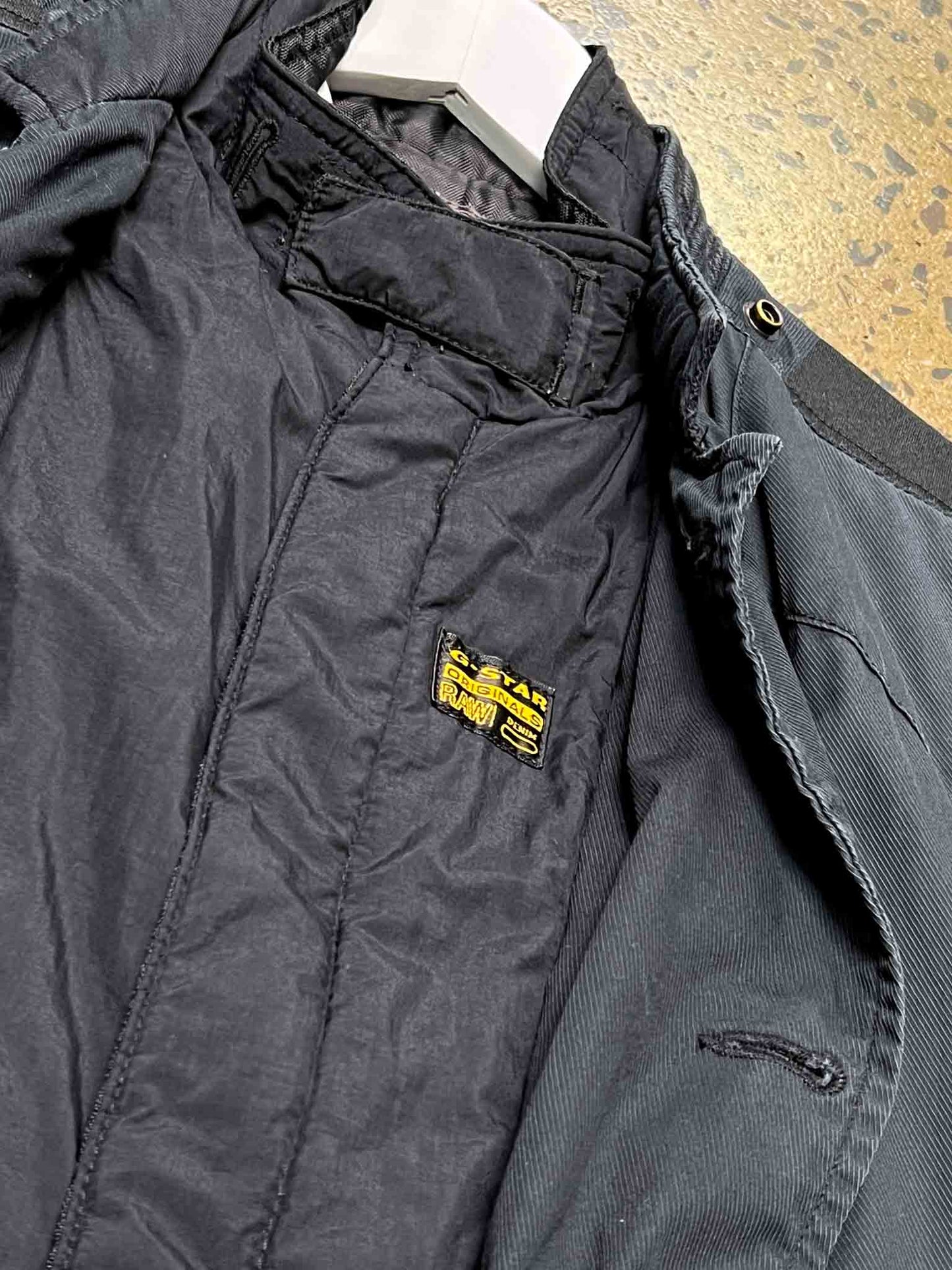 Size S | G-Star Raw Navy Minor Trench Jacket