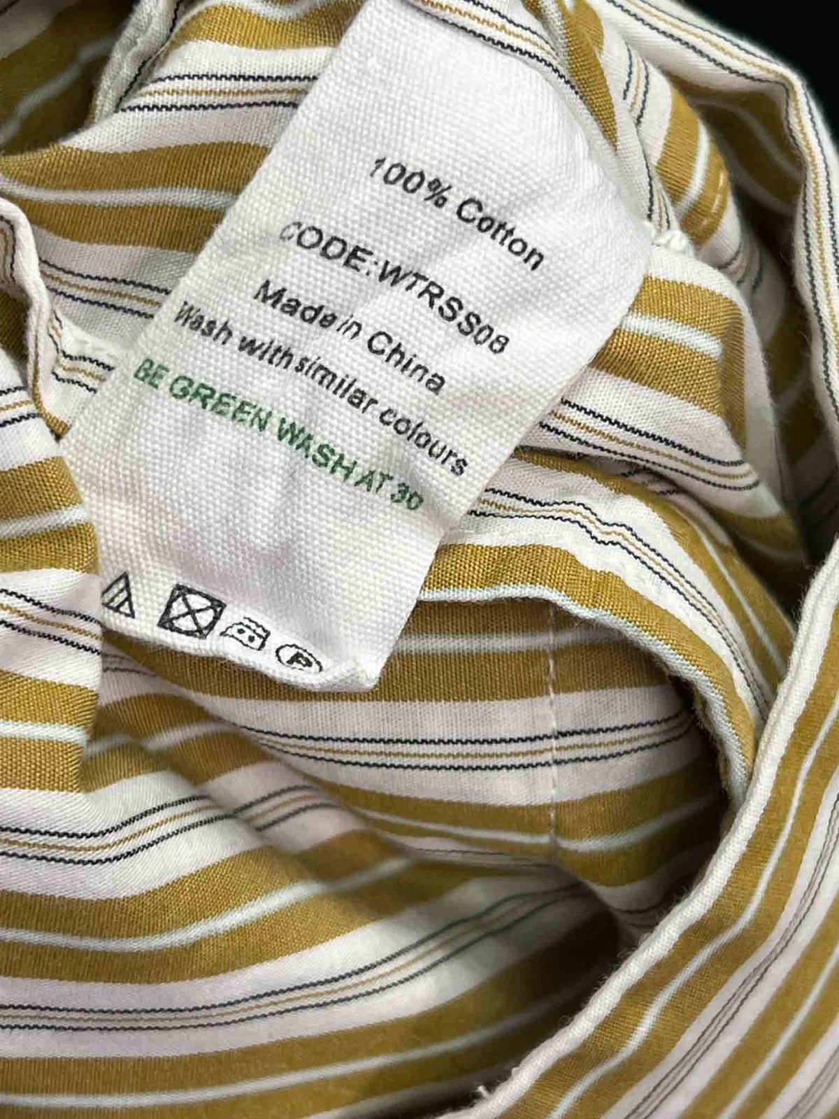 Size 10 | Toast Striped Cotton Pants