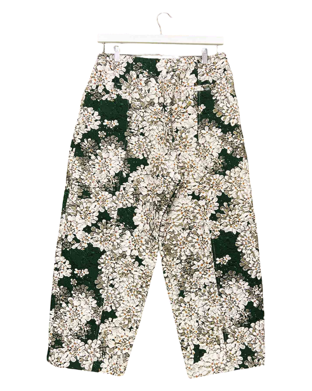 Size M | Alpha60 White/Green Tapestry Pants