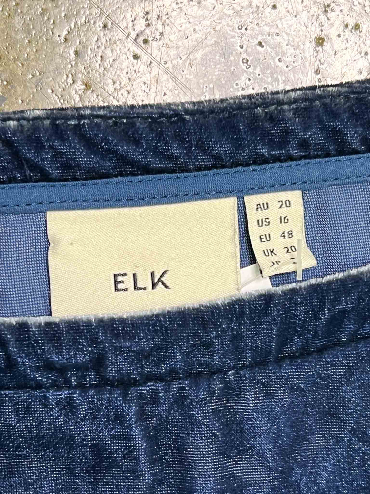 Size 20 | Elk Velvet Boxy Top