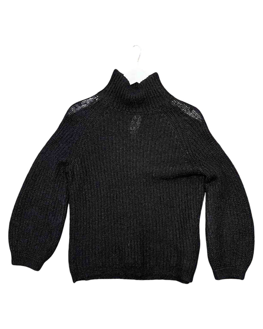 Size XS | COS Black Mohair Blend Knitted Jumper