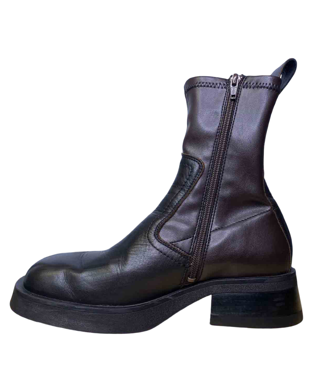 Size 39 | Miista Brown Oliana Ankle Boots