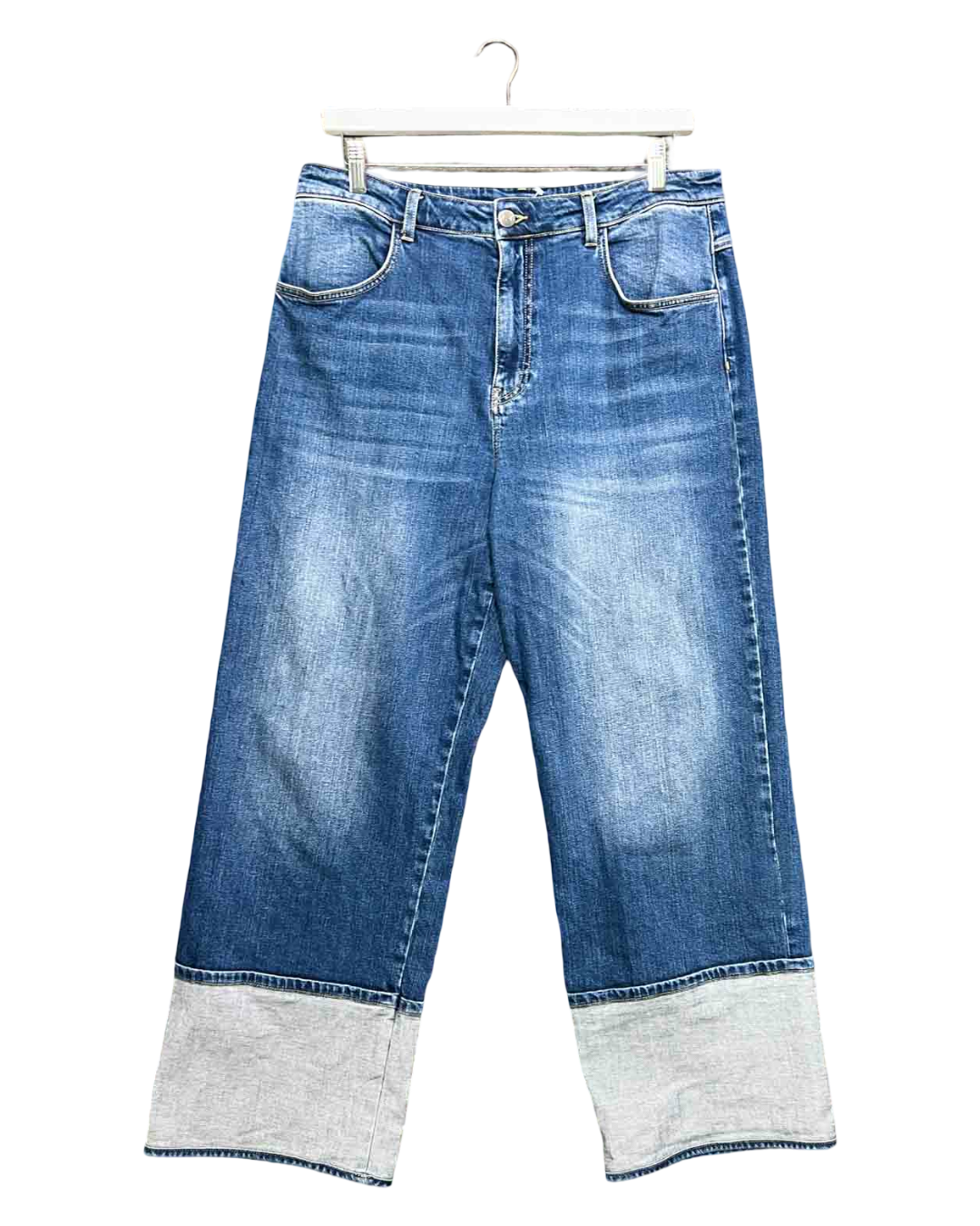 Size 33 | Elk Midwash Folded Cuff Jeans