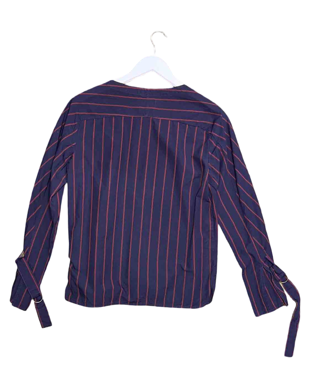 Size XS | Lee Mathews Navy Striped Top