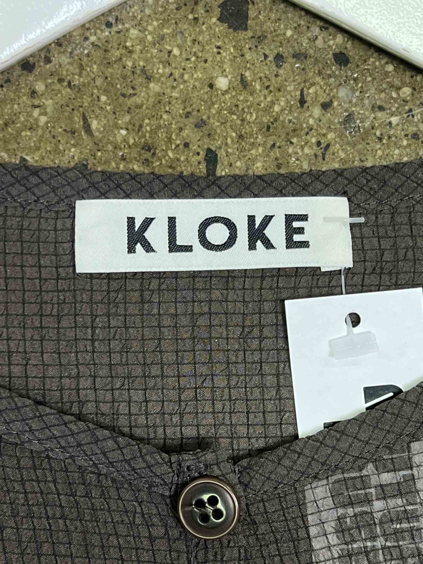 Size M |  Kloke Sheer Textured Top
