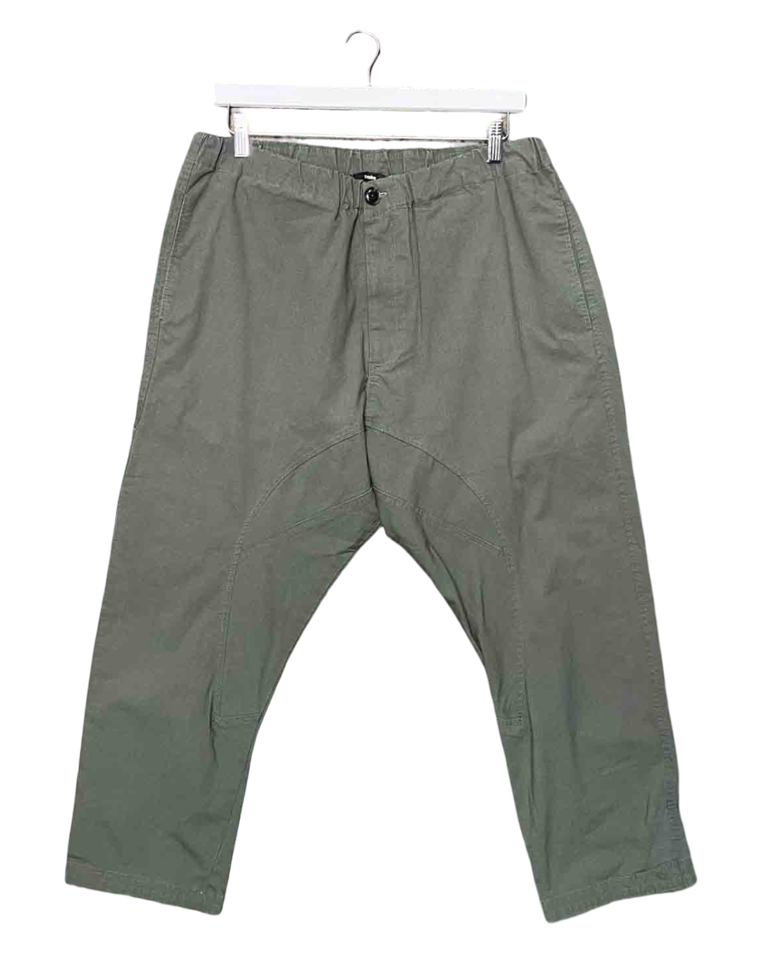 Size XL | Bassike Organic Cotton Drop Crotch Pants