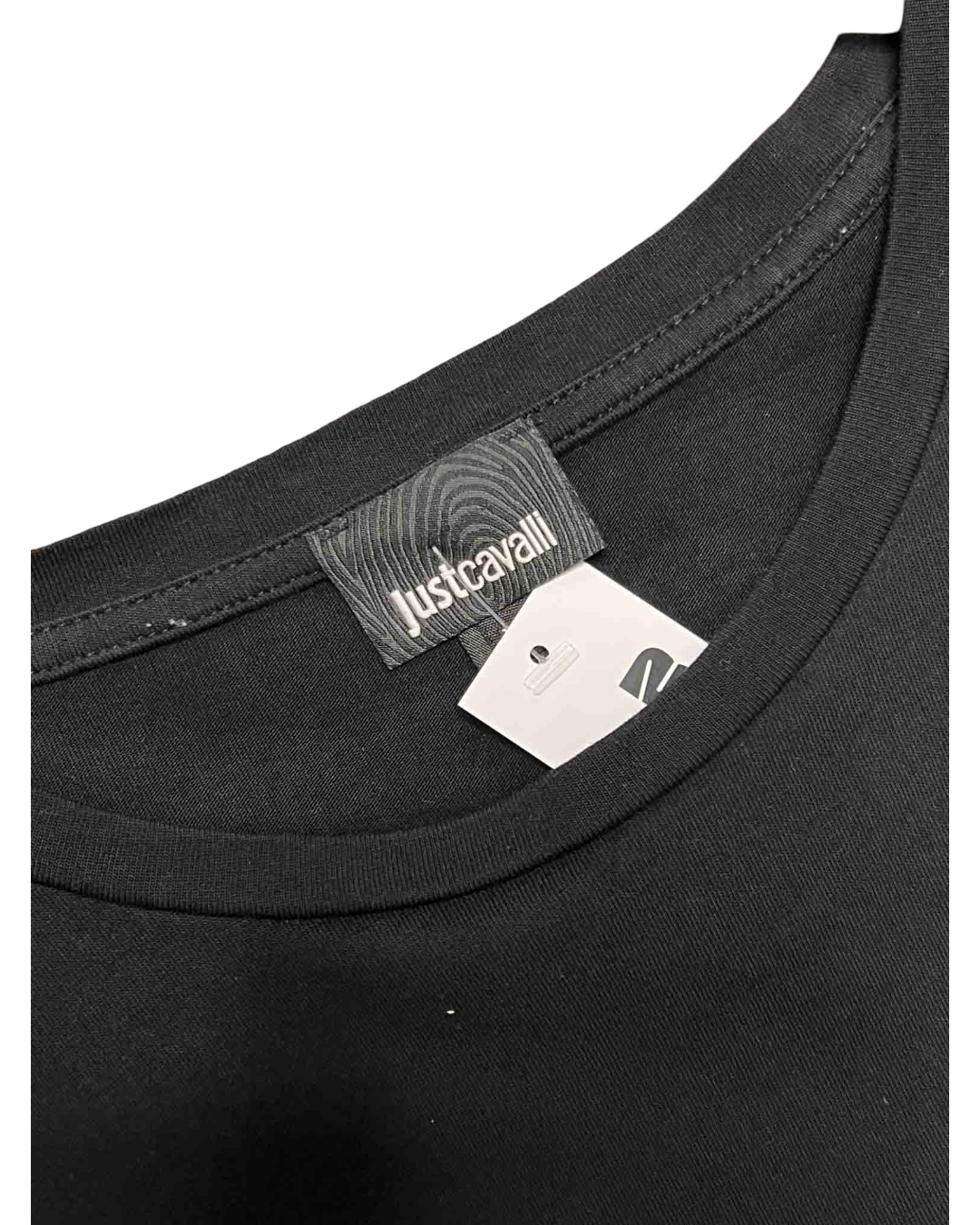 Size XL | Just Cavalli Black Leopard T-Shirt