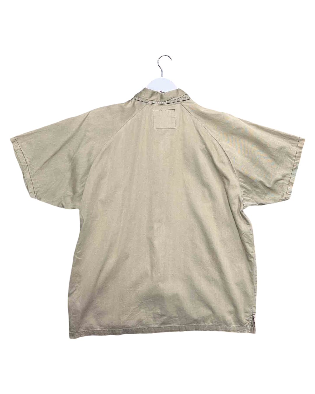 Size M | RipCurl Green Cotton Vint. Bowling Shirt