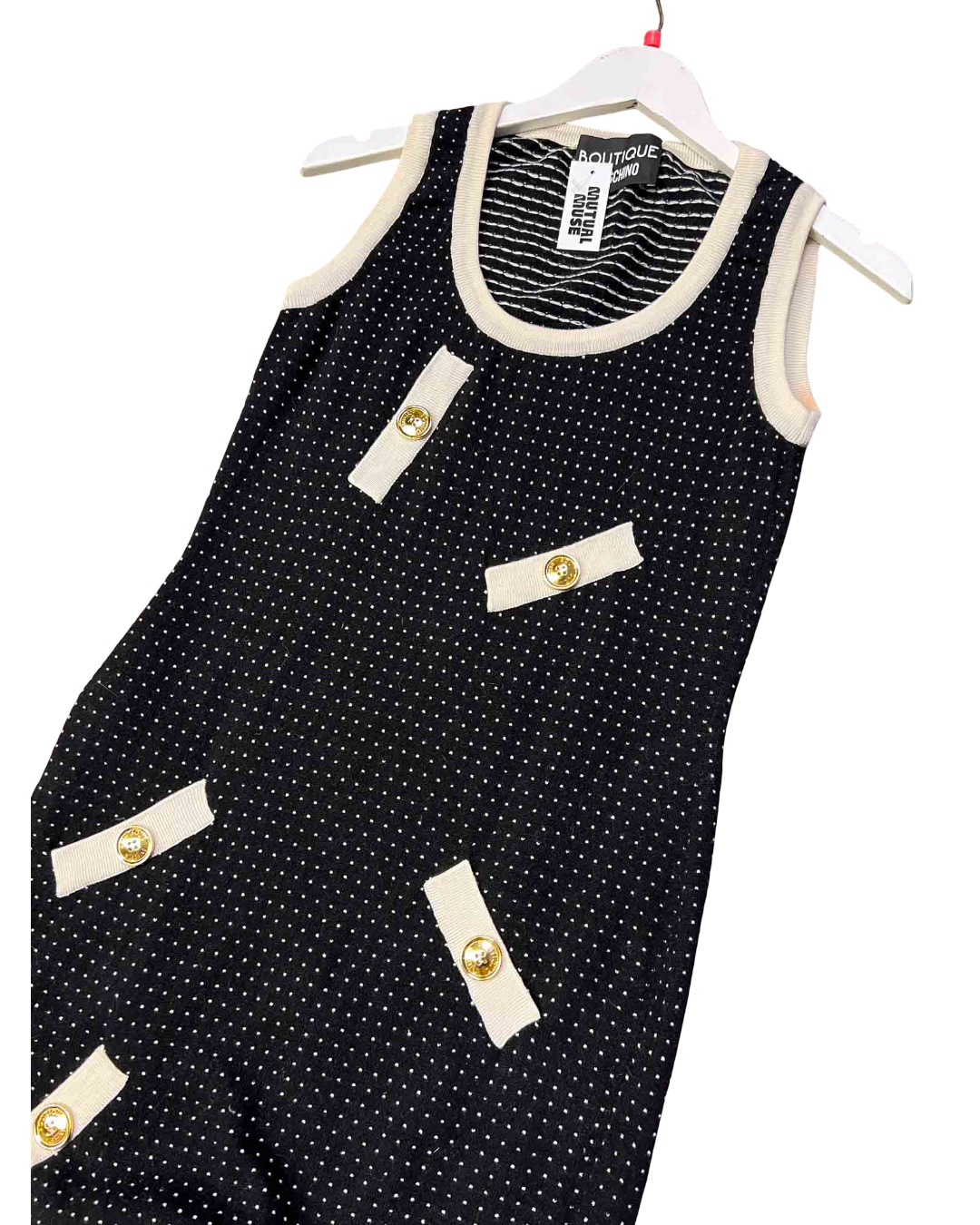 Size S/M | Boutique Moschino Polka Dot Dress