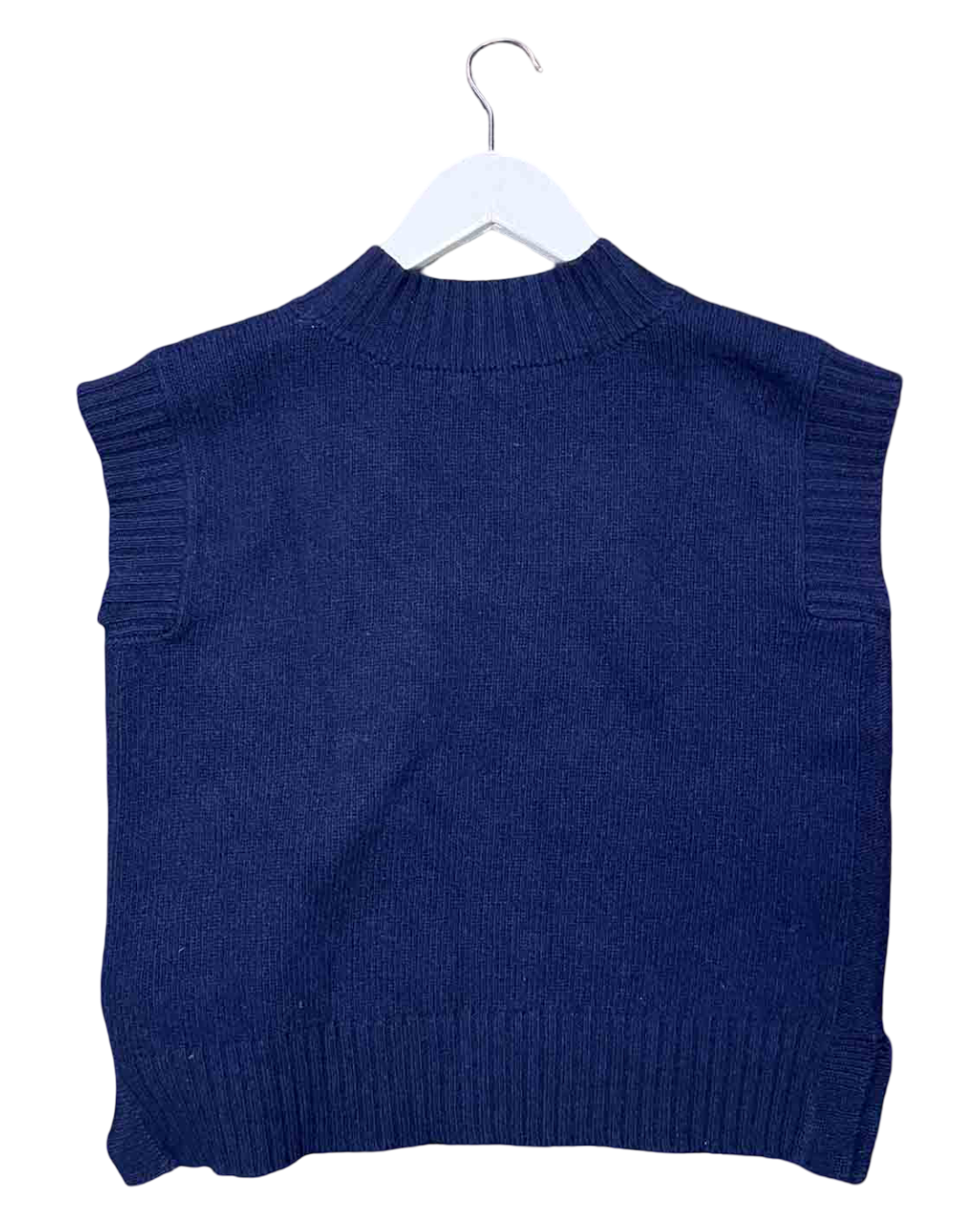Size XS | &Daughter Navy Merino/ Cashmere Vest
