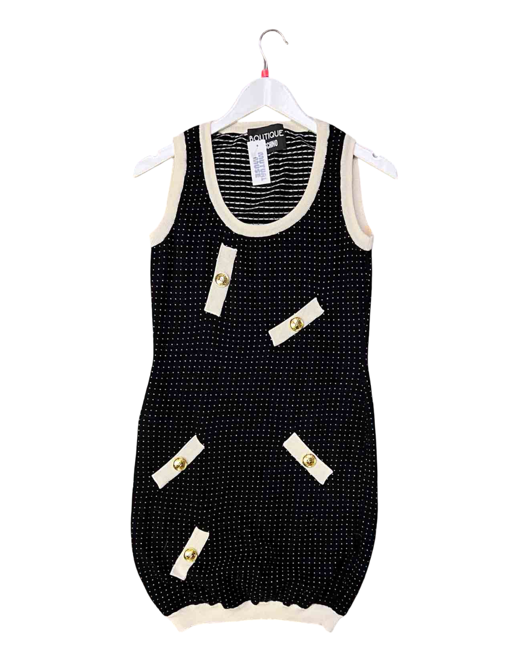 Size S/M | Boutique Moschino Polka Dot Dress