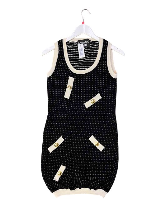 Size S/M | Boutique Moschino Polka Dot Dress