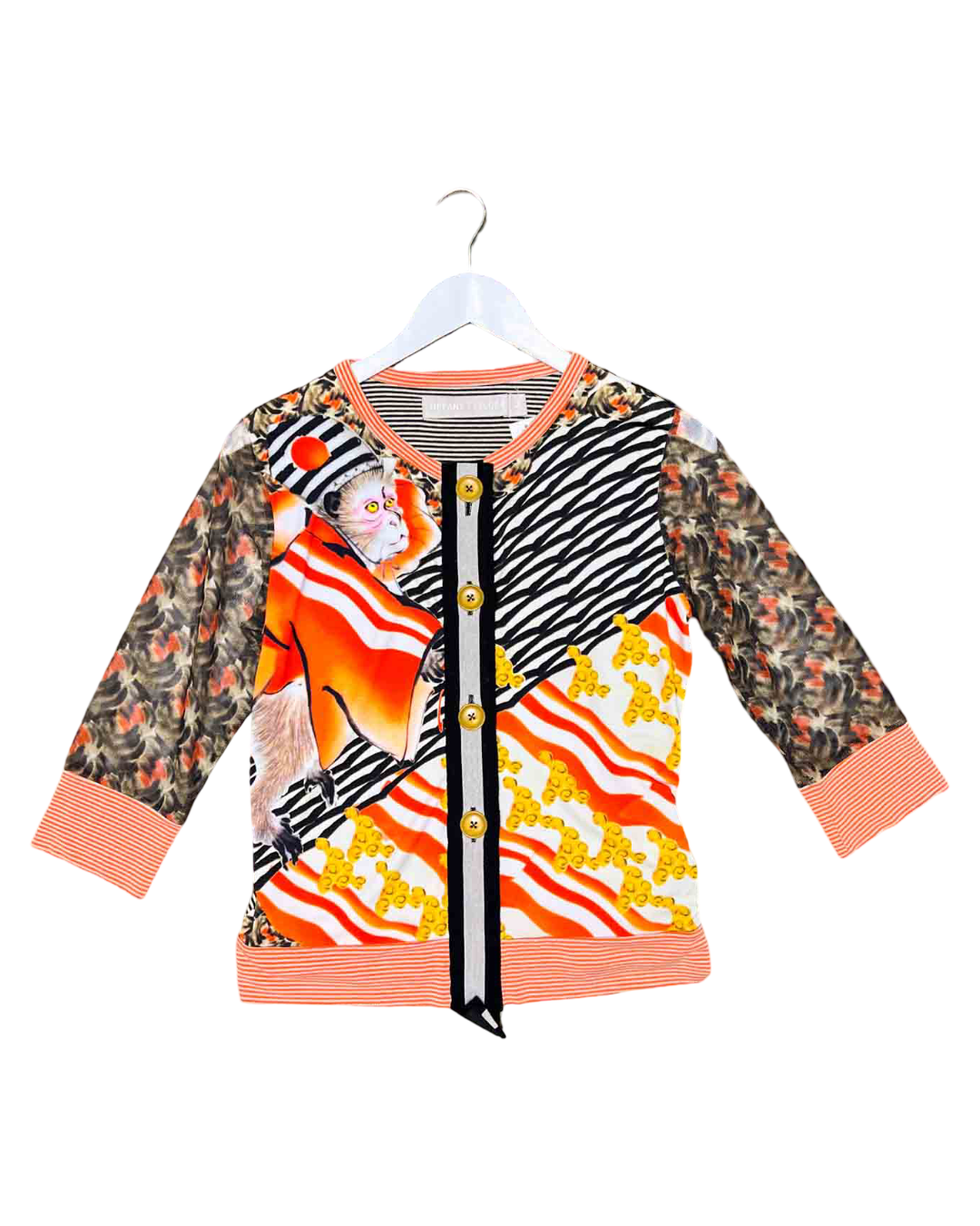 Size 2 (M) | Tiffany Treloar Mesh Button-Up Top