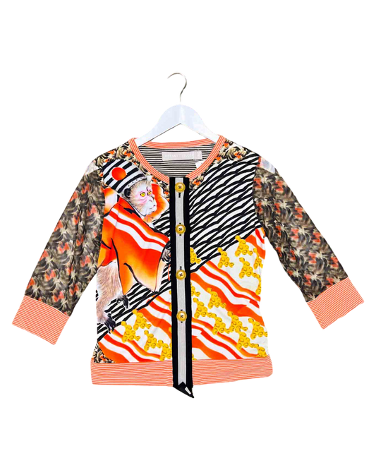 Size 2 (M) | Tiffany Treloar Mesh Button-Up Top