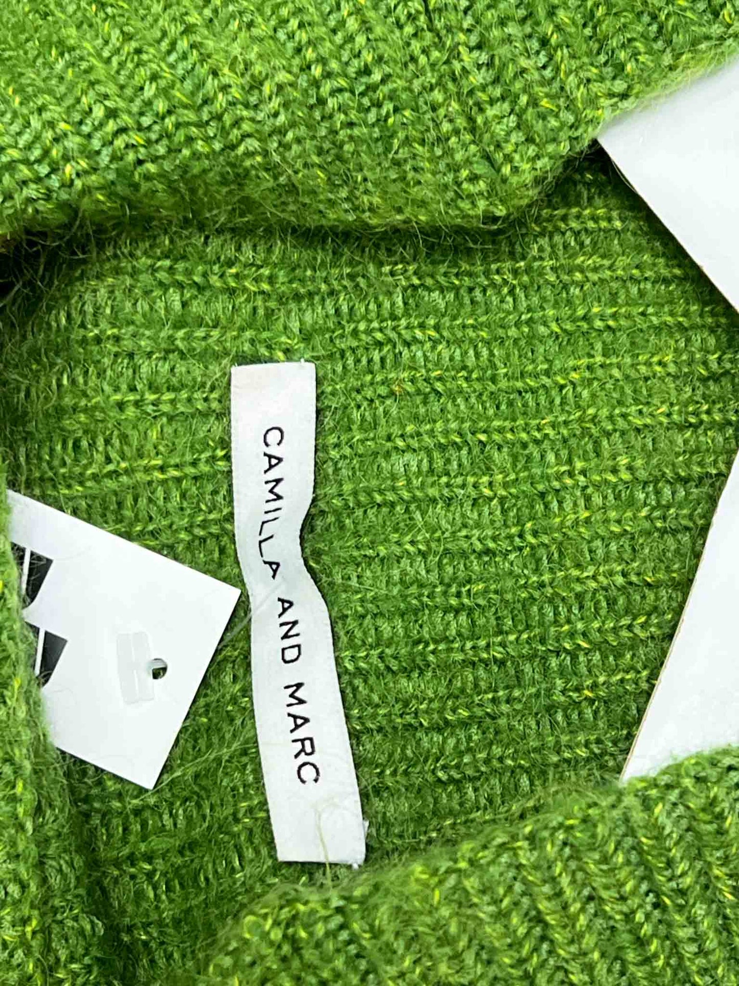 Size M | Camilla and Marc Green Knitted Jumper