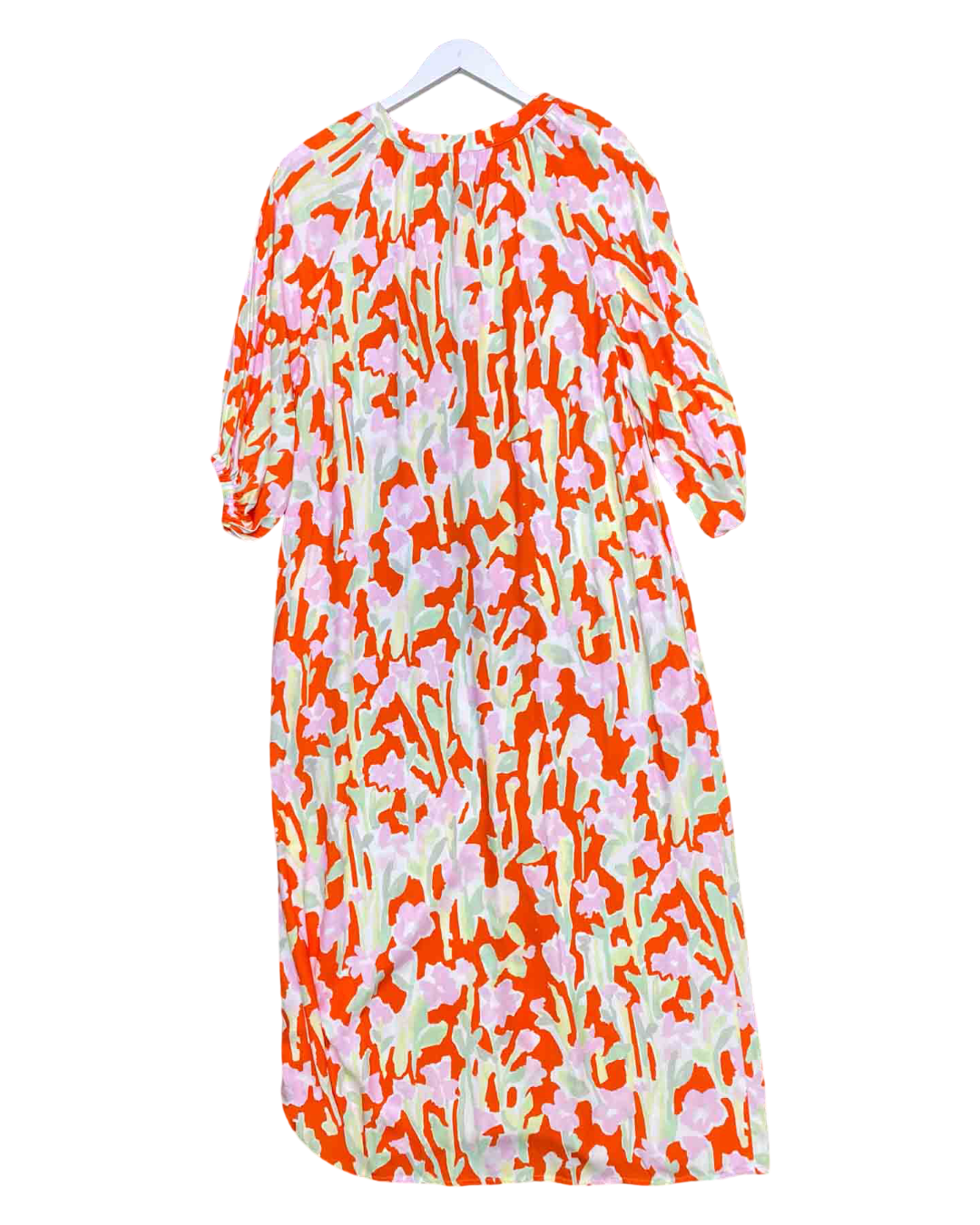 Size S | Variety Hour Red Floral Maxi Dress