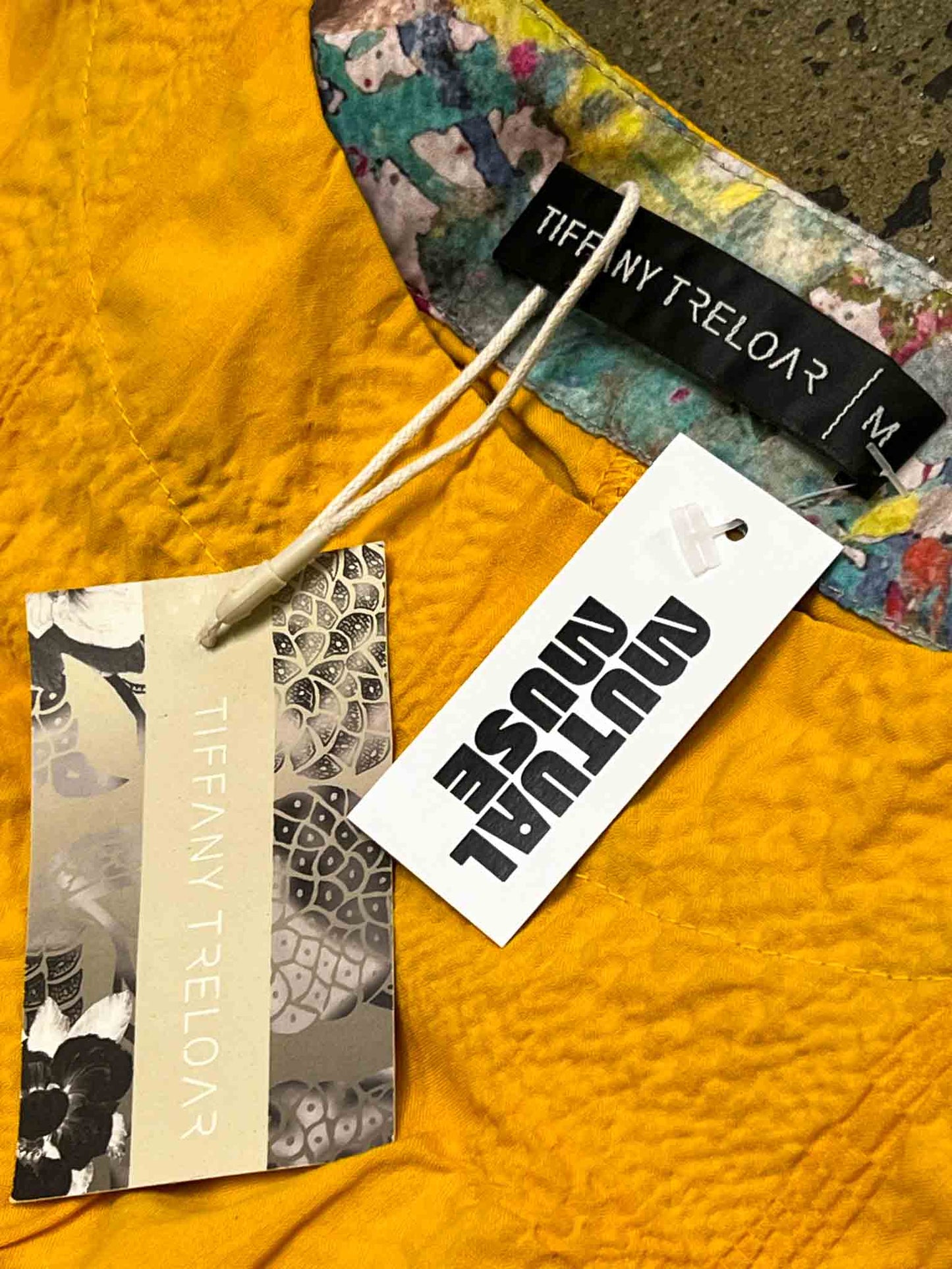Size M | Tiffany Treloar Cotton Seersucker Yellow Top