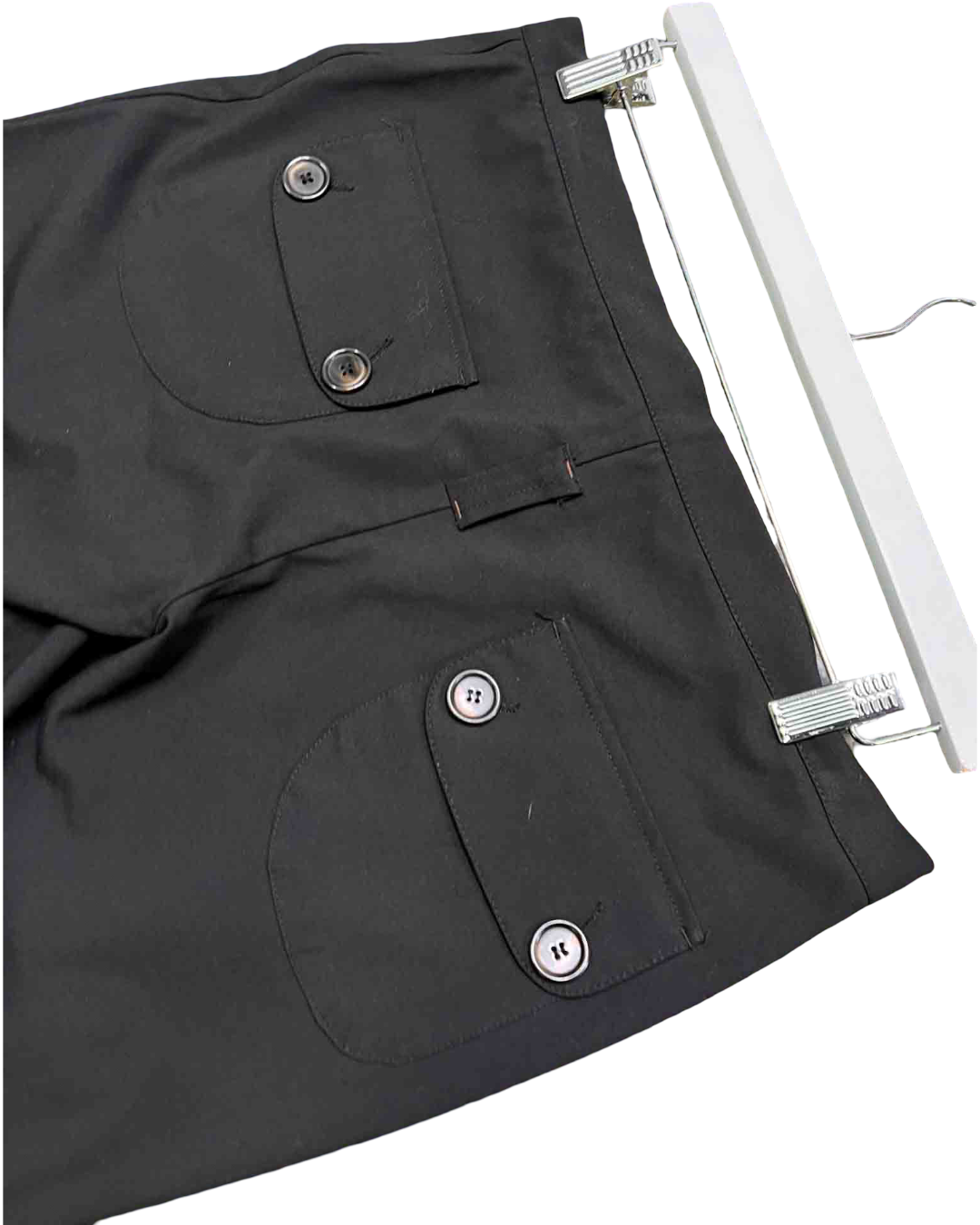 Size 40 (12) | Cop Copine Black Y2K Capris