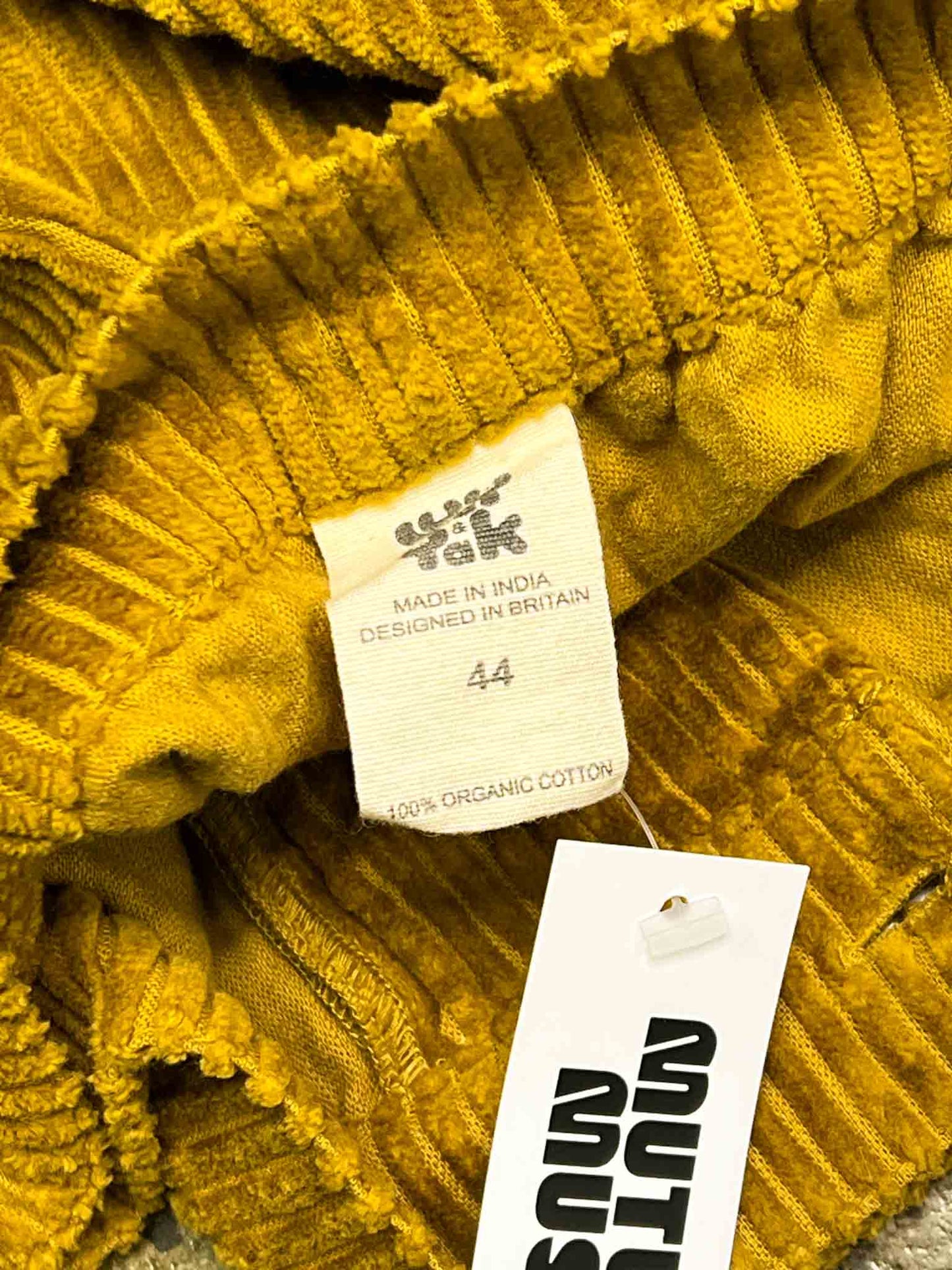 Size 44 (3XL) | Lucy & Yak Mustard Corduroy Pants