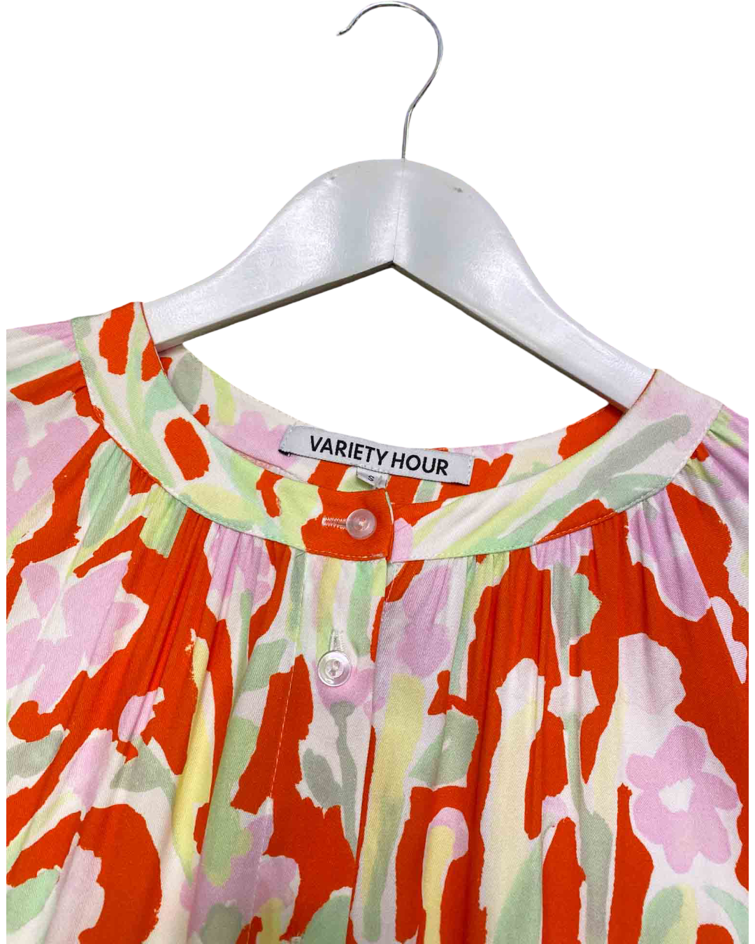 Size S | Variety Hour Red Floral Maxi Dress