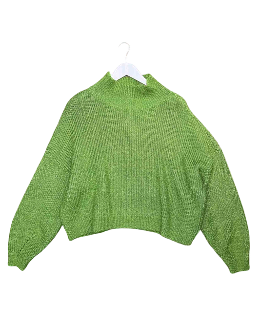 Size M | Camilla and Marc Green Knitted Jumper