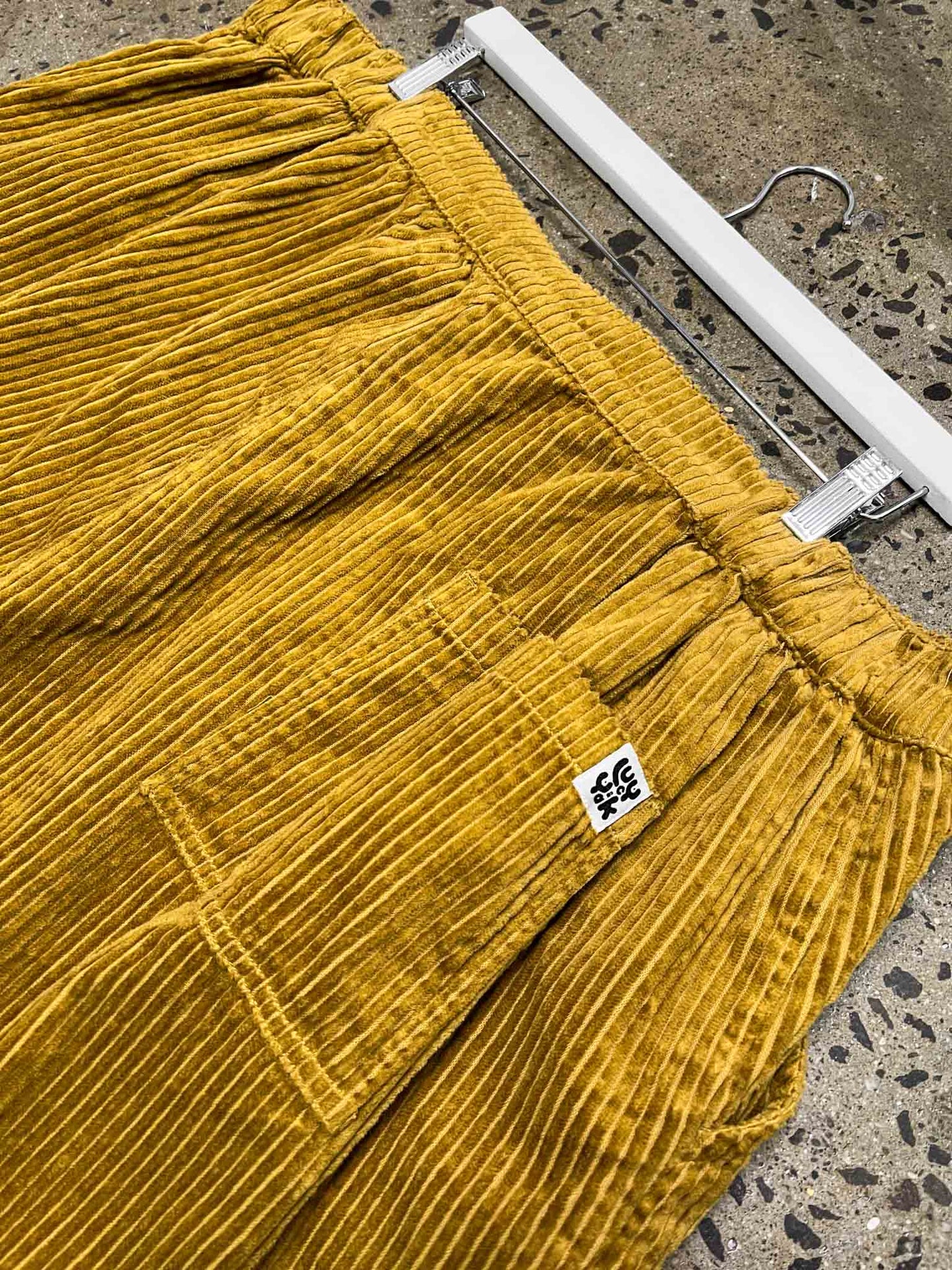 Size 44 (3XL) | Lucy & Yak Mustard Corduroy Pants