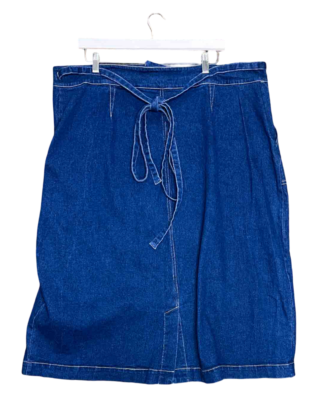 Size 22 | Nancybird Blue Denim Midi Skirt