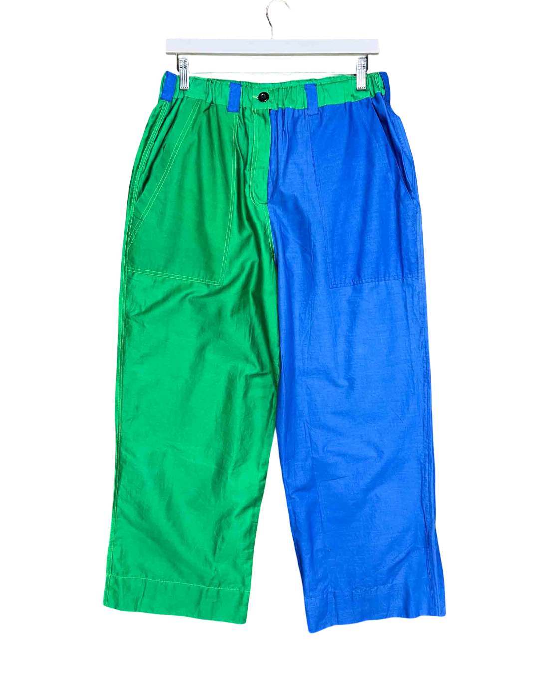 Size 2XL | Yevu Two Tone Colour Block Pants